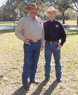 Dave Ellis (aka Ranger Dave) with Grady